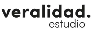 Logotipo tipográfico compuesto por la palabra Veralidad estudio